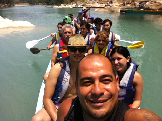 Con el grupo